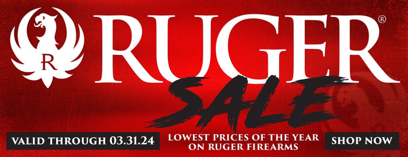 Ruger Sale: Our Lowest Prices of the Year